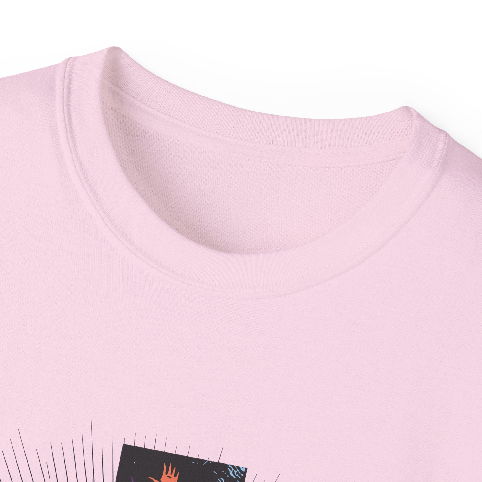 Space Warrior - Unisex Cotton Tee (Front) - Damned Threads